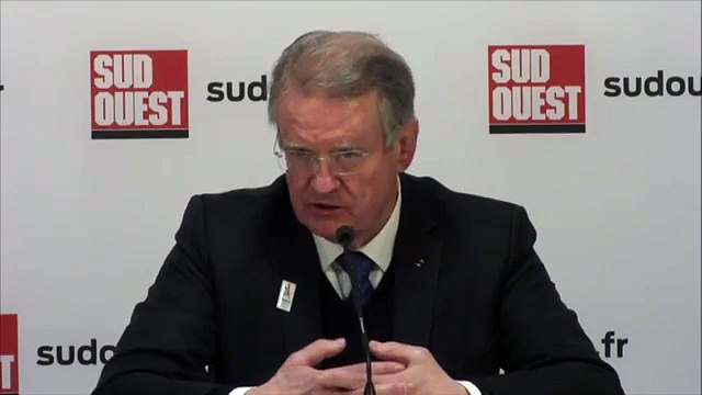 Bernard Lapasset répond aux questions de Sud Ouest