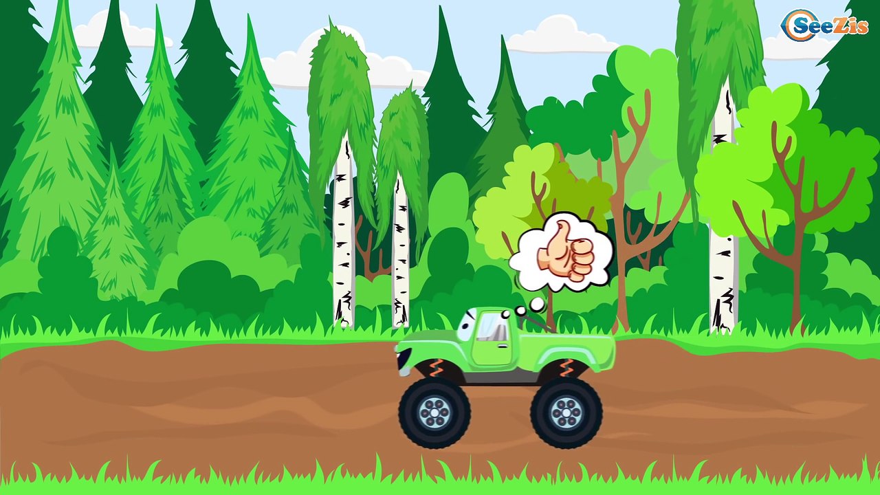 Camión y Excavadora - Carritos para niños - Camiones infantiles - Caricaturas de carros