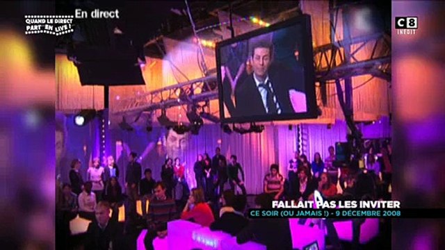 Dans Ce soir ou jamais , Frédéric Taddéï s'est retrouvé seul sans son invité sur le plateau de l'émission - Regardez