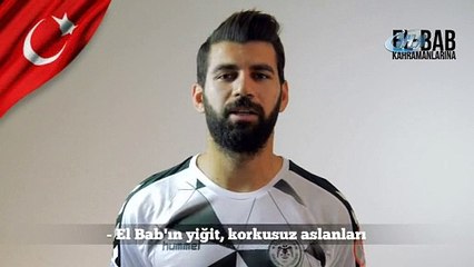 Konyasporlu futbolculardan Türk askerine mesaj