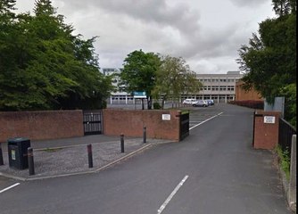 Cops and sniffer dogs spotted near Glasgow secondary school