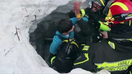 Italie: 8 survivants dont 2 enfants extraits de l'hôtel dévasté