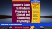 PDF  Insider s Guide to Graduate Programs in Clinical and Counseling Psychology, Revised 2014/2015