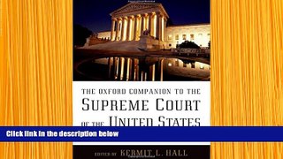 READ book The Oxford Companion to the Supreme Court of the United States  For Kindle