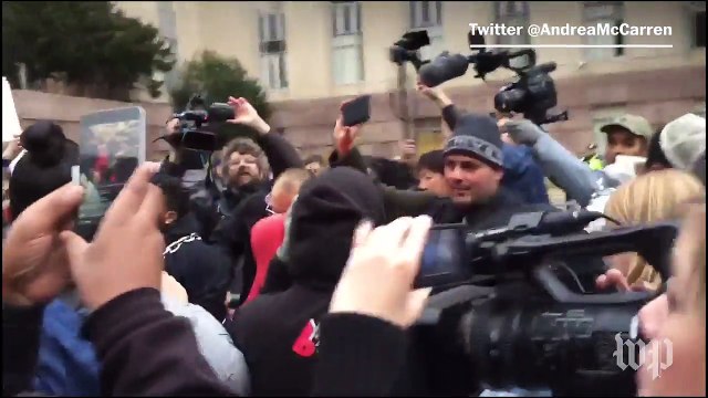 Black Lives Matter protesters shut down inauguration checkpoint