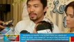 Training ni Manny Pacquiao para sa laban nila ni Chris Algieri, tumitindi na