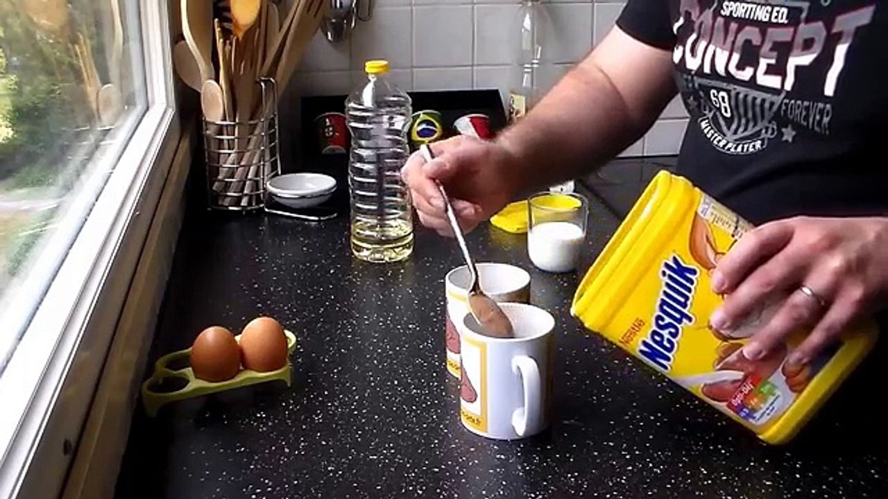 Le Mug cake au nesquik