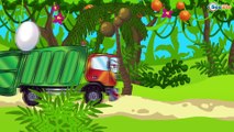 Camión de bomberos y Carros de carreras - Coches & Camiónes infantiles - Videos para niños