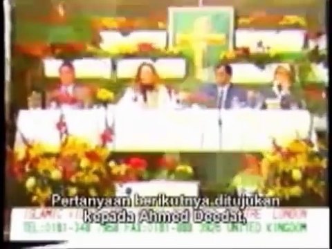 [31] Hanya Karena Mencuplik Ayat PORNO Dalam Injil, Wanita Kristen Ini MENDAMPRAT Ahmed Deedat ! Kenapa ?