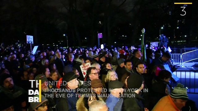 The Daily Brief: Thousands Protested In NY Against Trumps Inauguration