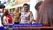 Polisi Tangkap 1 Tersangka Pelaku Pengibaran Bendera Indonesia yang Dicoret