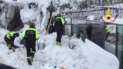 Two girls among 8 survivors of Italy hotel avalanche