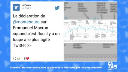 Emmanuel Macron : la cible préférée des candidats pendant le débat de la primaire du PS