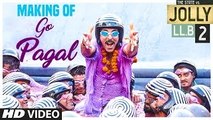 Jolly LLB 2 - GO PAGAL Song Making - Akshay Kumar, Huma Qureshi - Raftaar, Nindy Kaur