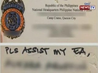 SONA: Babaeng gumamit ng pirmadong calling card ng PNP Official, umani ng batikos