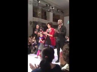 Editor's Mobile Clips: Alphadi walks the runway at Couture Fashion Week