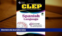 Download [PDF]  Best Test Preparation for the CLEP Spanish Language For Ipad