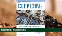 Download [PDF]  CLEP® Spanish Language Book   Online (CLEP Test Preparation) (English and Spanish