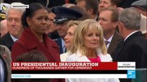 US Presidential inauguration: Michelle Obama arrives at Capitol Hill