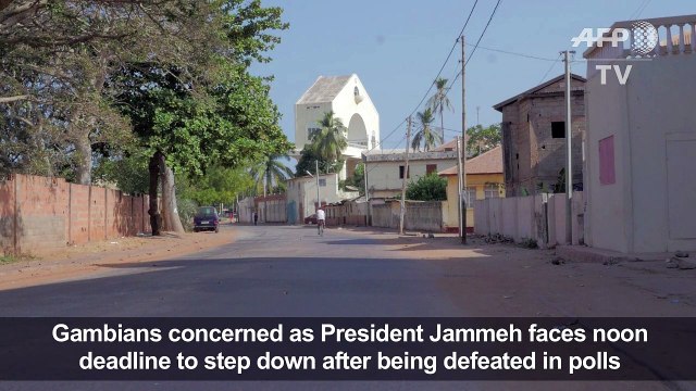 Gambians voice concerns as Yahya Jammeh's deadline looms