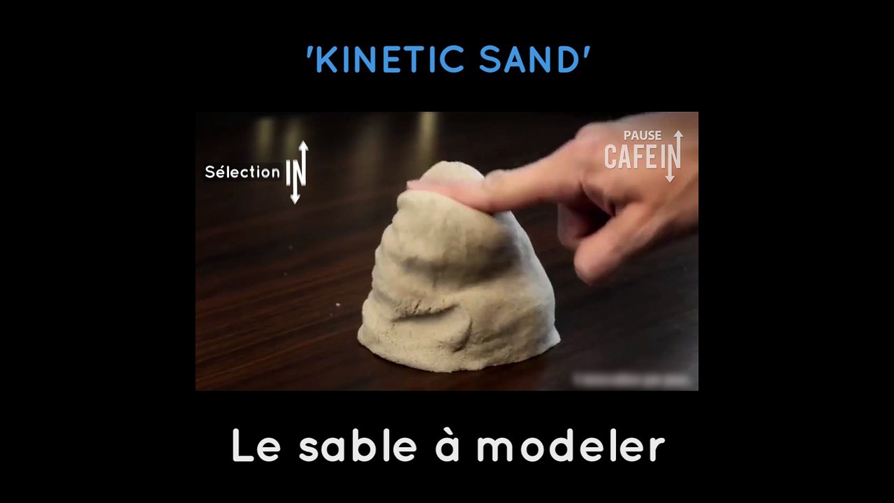 La patte à modeler à base de sable