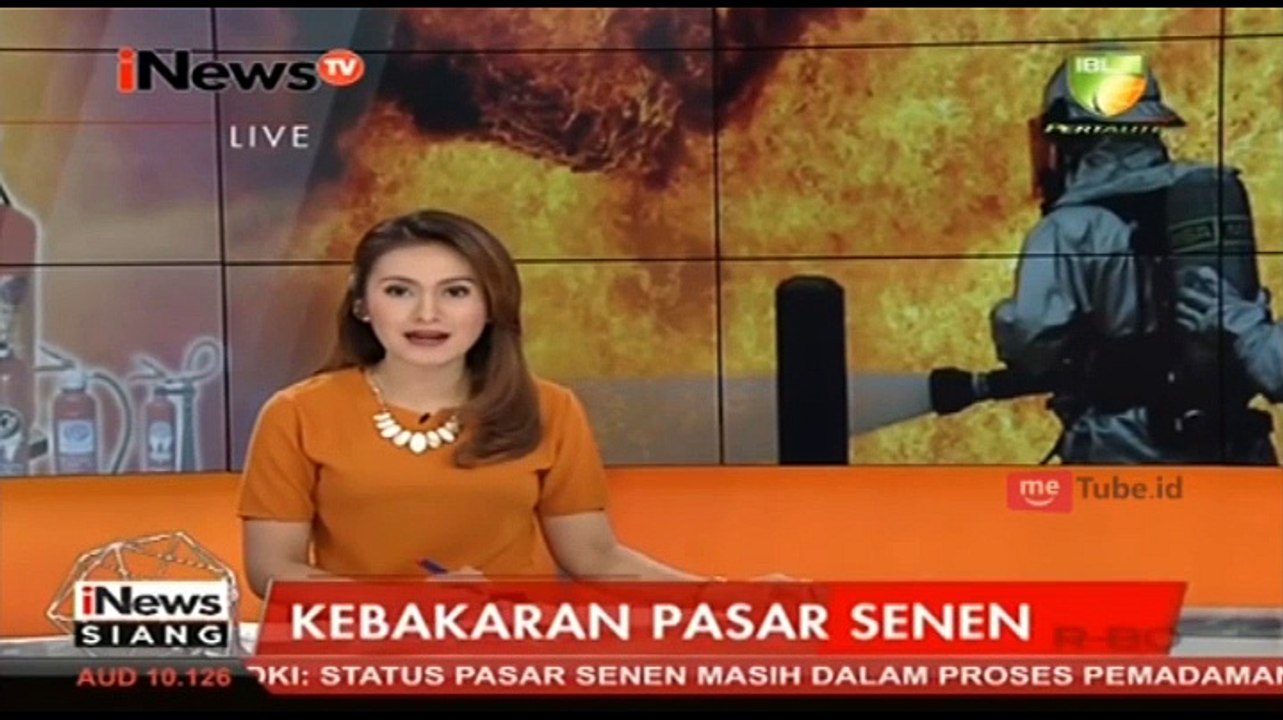 Soni Sumarsono Tinjau Pasar Senen