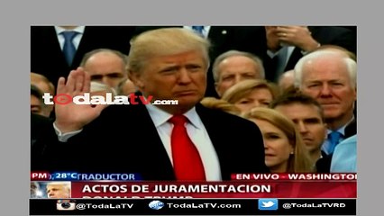 Donald Trump juramentado como presidente No. 45 de Estados Unidos-CNN-Video