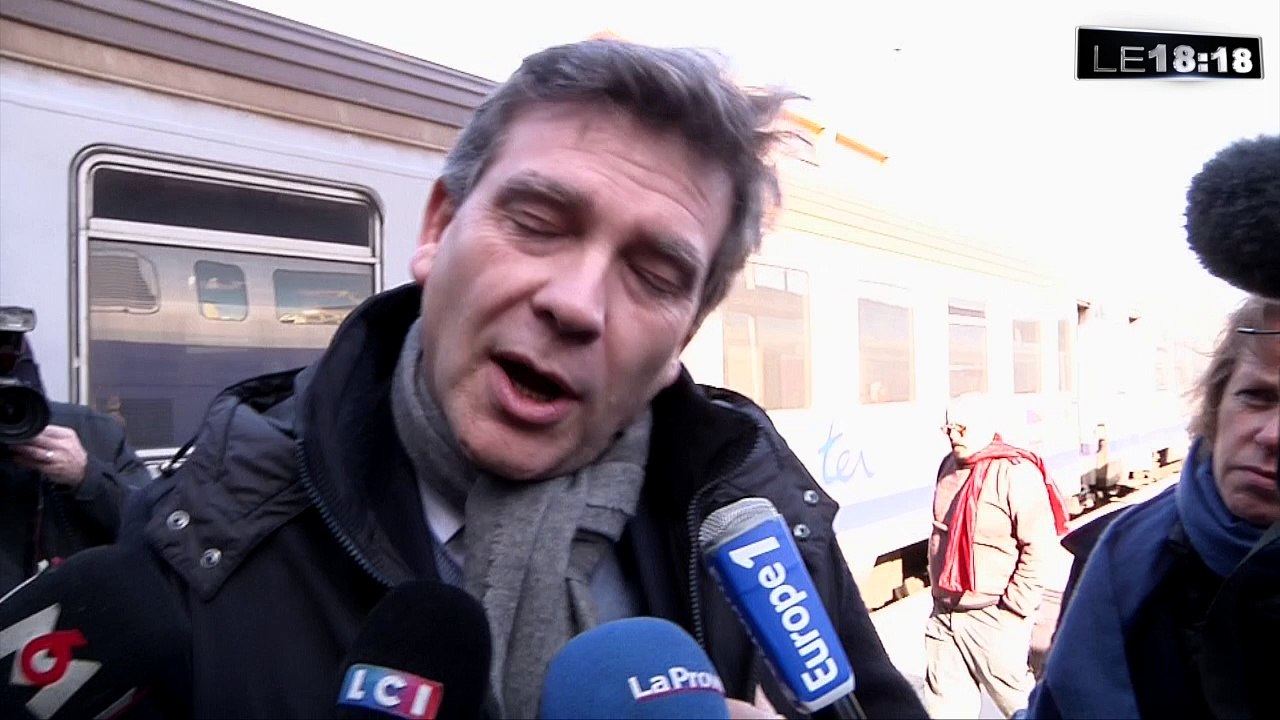 Arnaud Montebourg : "Cette proposition de Benoît Hamon risque de nous renvoyer dans les poubelles de l'Histoire"