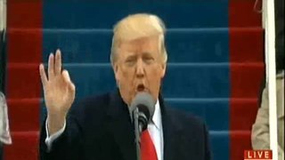Donald Trump President USA 1st Speech on Inauguration