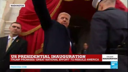 Donald Trump's first speech as US President: "it's unlikely he's going to succeed anywhere"