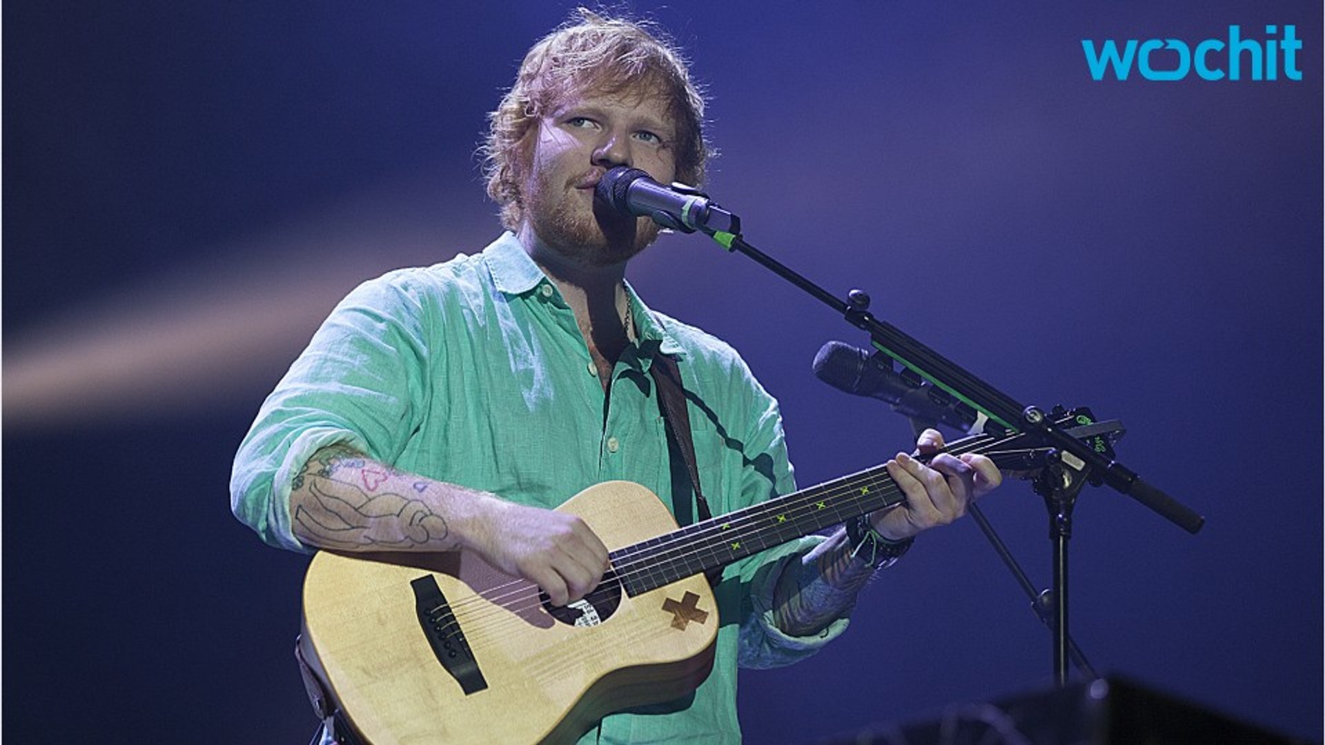 Ed Sheeran Keeps The Mystery Behind His Scar Alive