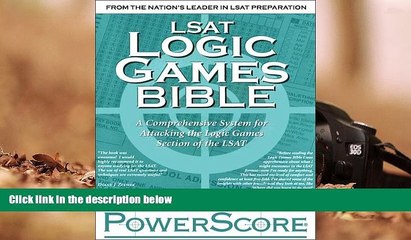 Audiobook  LSAT Logic Games Bible: A Comprehensive System for Attacking the Logic Games Section of