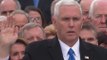 Mike Pence is sworn in as the 45th Vice President of the United States