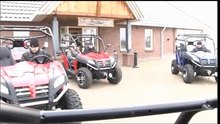 Buggyrijden in de winter bij het Sportlandgoed