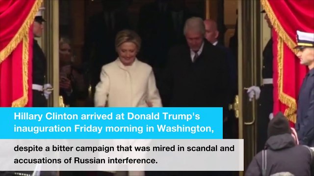 Hillary Clinton explains her Inauguration Day attendance with one tweet