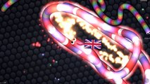Slither.io - New Flag of the United Kingdom Skin In Slitherio Epic Moments