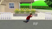 Hop a Little Jump a Little Nursery Rhymes | 3D Animation Children Nursery Rhymes | Kids Songs