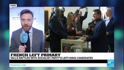 France Left Primary: "If Valls were not to get through, it would be an humiliation for him, and a slap for Hollande"
