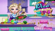 Watch and Play Elsa Games new New HD cooking! ice queen needs your help in the kitchen-Frozen games