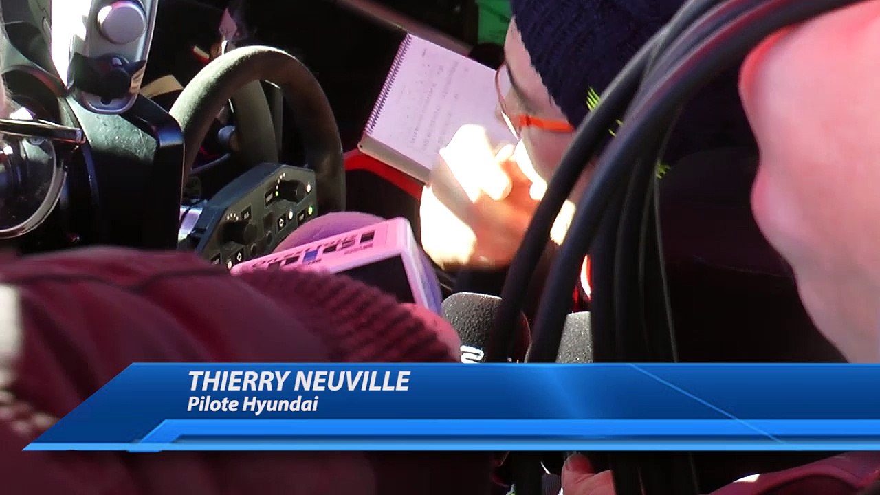 Rallye Monte Carlo : Réaction de Neuville à la fin de l'ES8