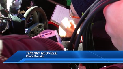 Rallye Monte Carlo : Réaction de Neuville à la fin de l'ES8