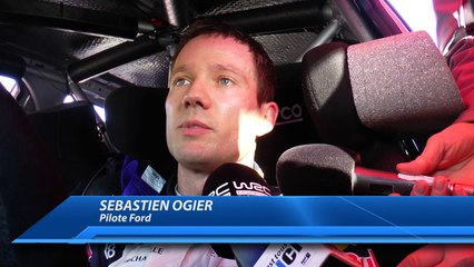 Rallye Monte Carlo : Réaction d'Ogier à la fin de l'ES5