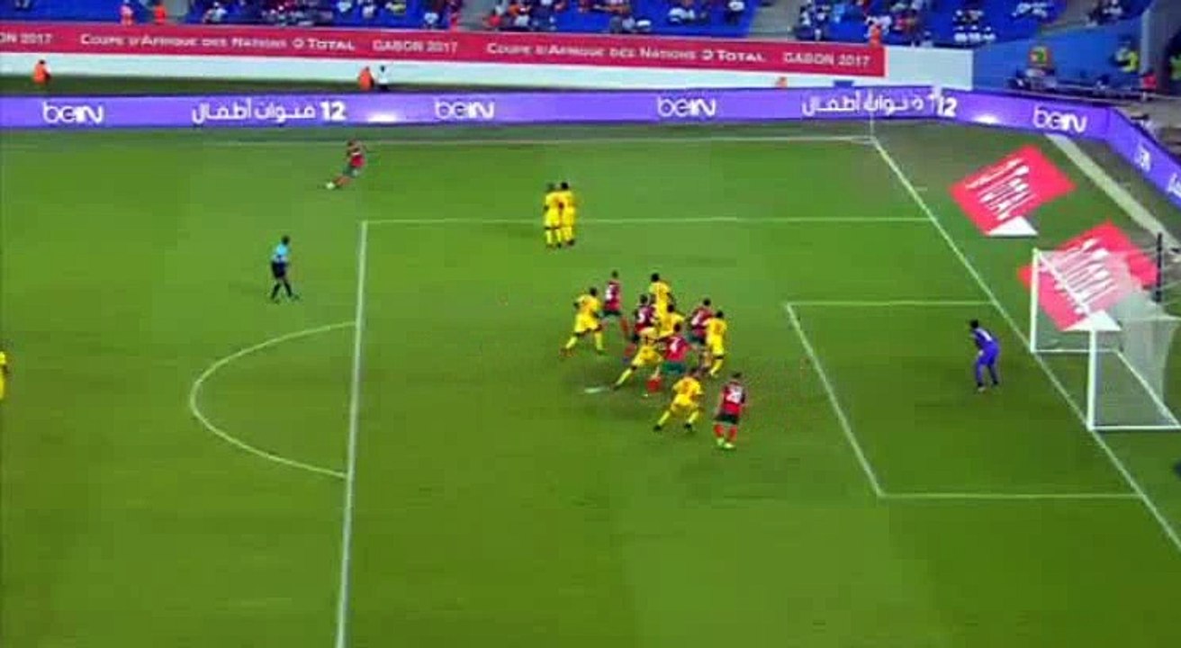 Ghannam Romain Saiss Super Goal HD - Morocco 2-1 Togo 20.01.2017