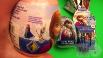 Disney Frozen Surprise Eggs Learn Sizes from Smallest to Biggest! Opening Eggs with Toys and Candy!