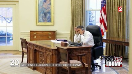 États unis : la dernière journée du président Obama