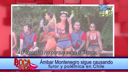 Ámbar Montenegro continúa generando polémica en reality chileno