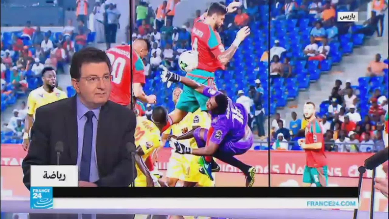 تقدم المنتخب المغربي على توغو بهدفين مقابل هدف في الشوط الأول