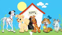 Dog Finger Family | Funny Little Kids Puppy Rhymes | Pet Animal Cartoon Rhymes |