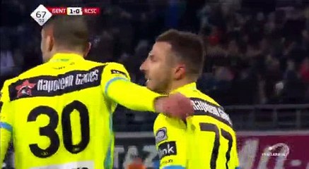 Danijel Milicevic Goal HD - Gent 1-0 Charleroi 20.01.2017