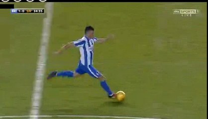 Anthony Knockaert	Goal HD - Brighton 1-0 Sheffield Wed 20.01.2017